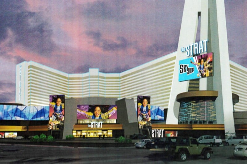 The Strat signage