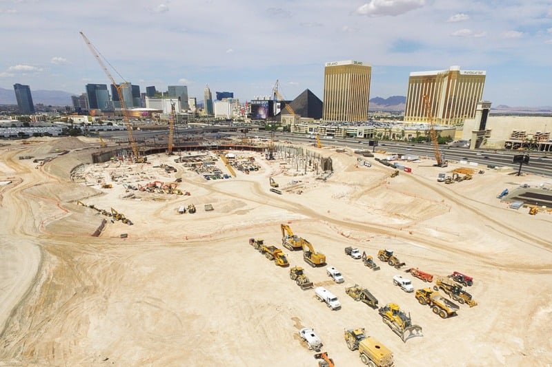 Las Vegas Raiders stadium site