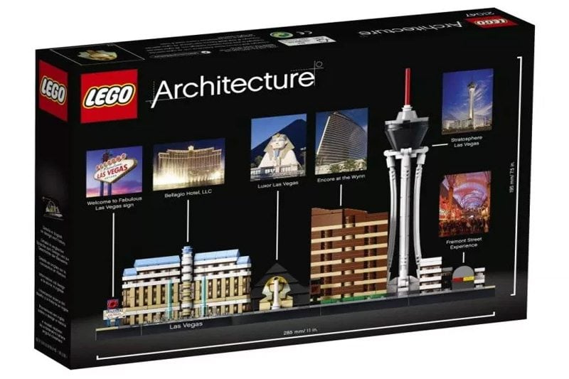 Lego Architecture Las Vegas