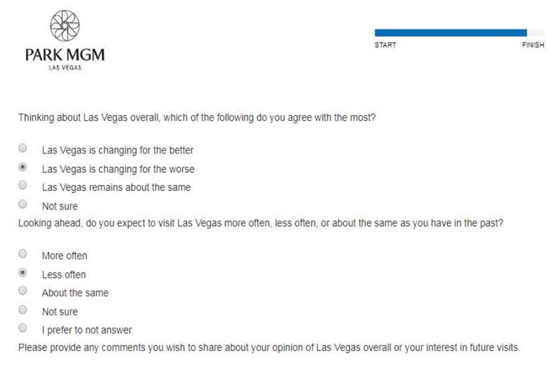 Park MGM survey