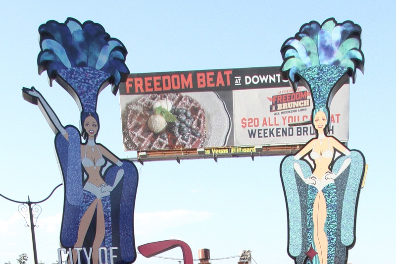 Downtown gateway showgirls