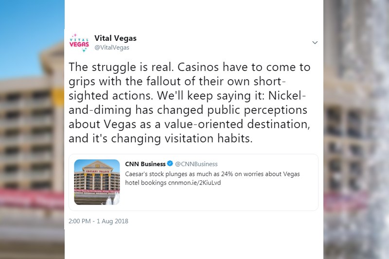 Vital Vegas outrage