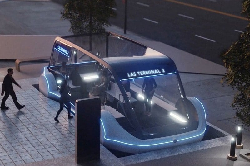 Elon Musk Las Vegas loop