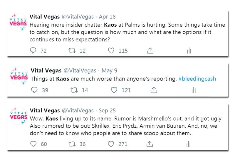 Kaos Tweets