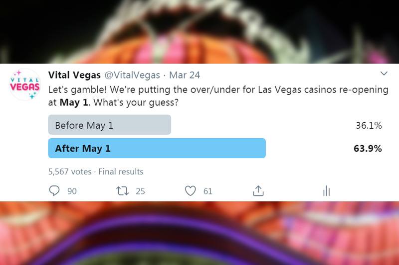When Las Vegas casinos open