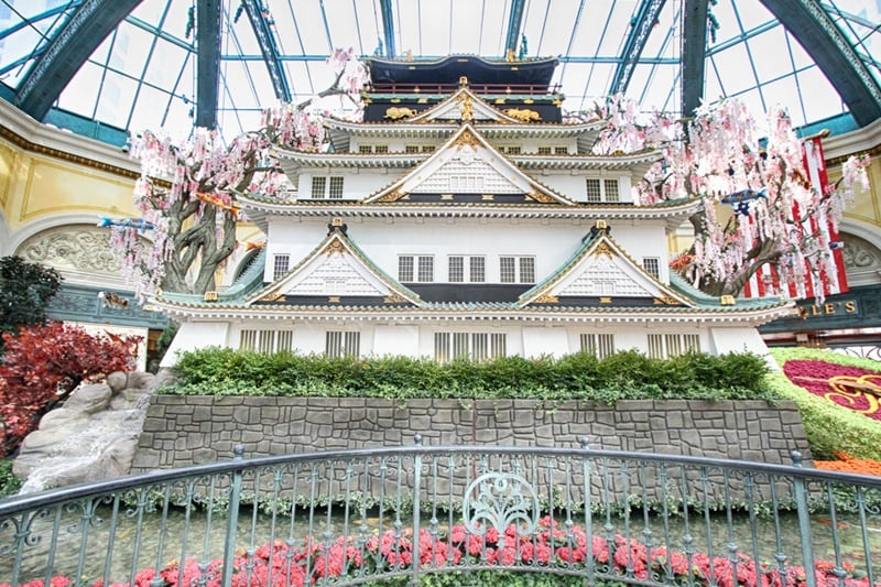 You can now dine inside the Bellagio Conservatory on Las Vegas Strip