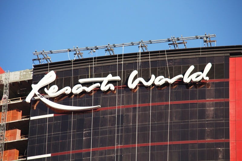 Resorts World sign