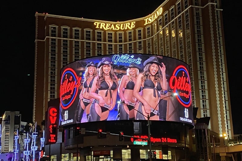 TI video screen