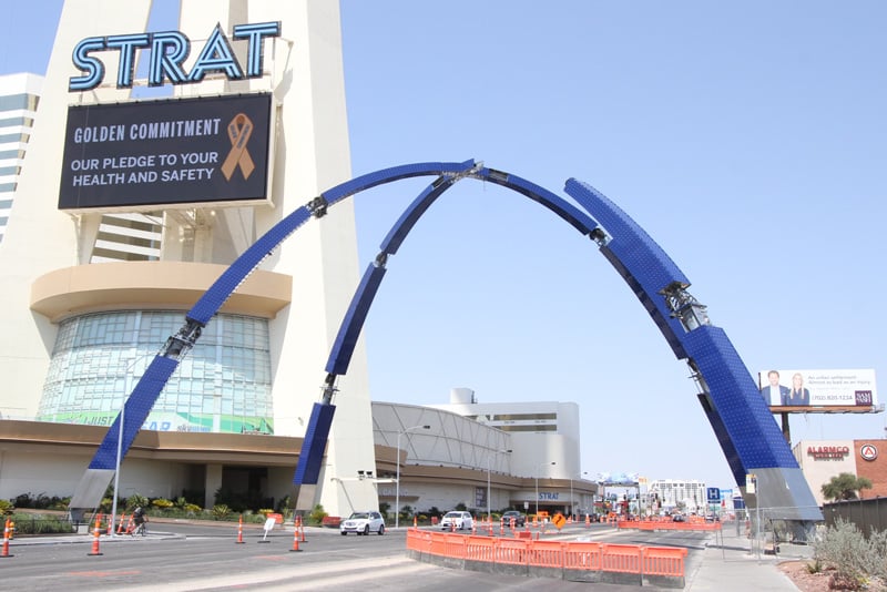 Downtown Las Vegas arch