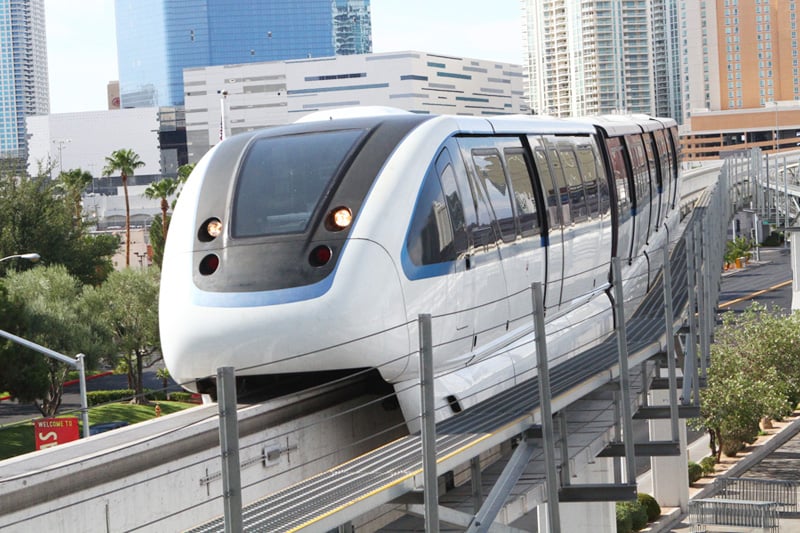 Las Vegas Monorail  Alternative to Shuttles, Taxis & Trams