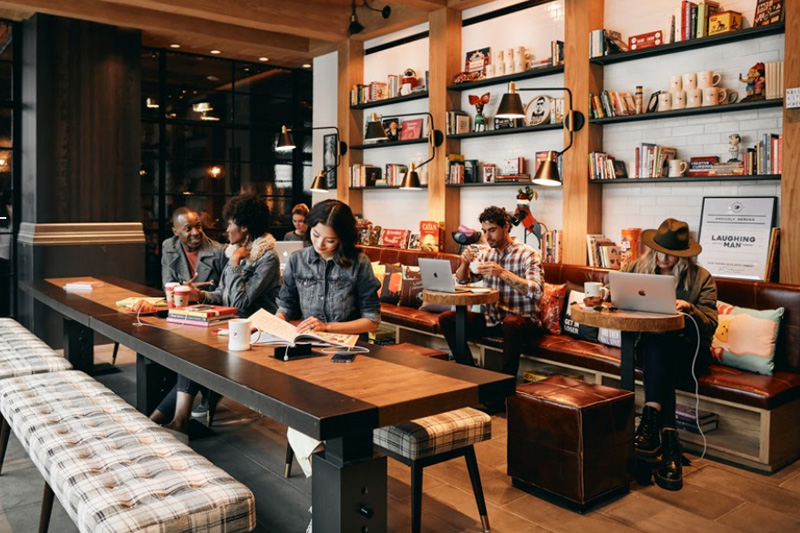 Virgin coffee shop