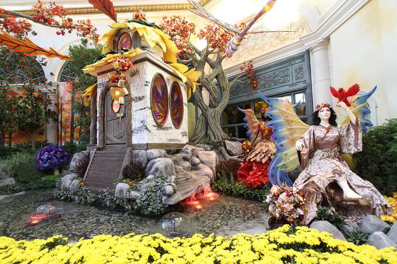 Bellagio Conservatory Fall 2020