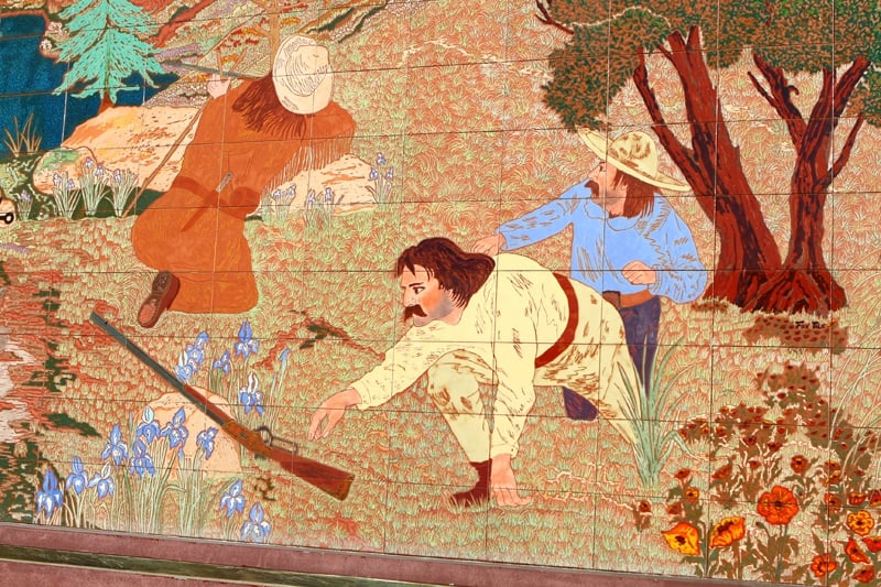 Cal mural