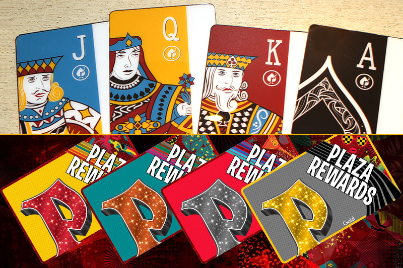 Plaza loyalty club cards