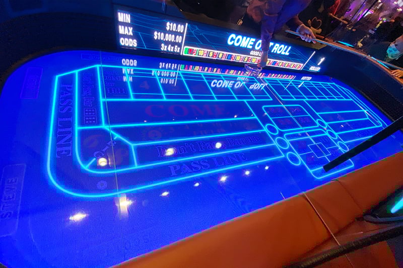 Roll to Win Craps Harrah's