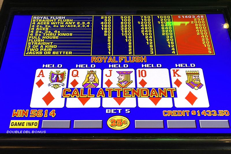 Strat royal flush