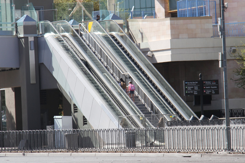 broken escalator