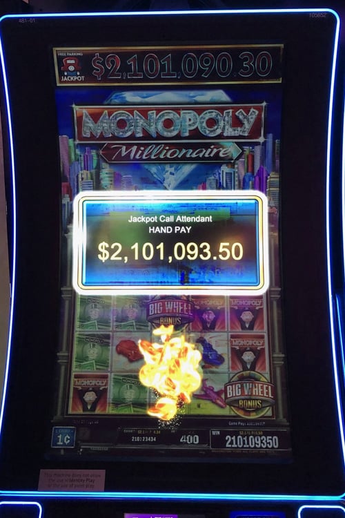 Lucky guest hits half a million dollar jackpot at Las Vegas Strip