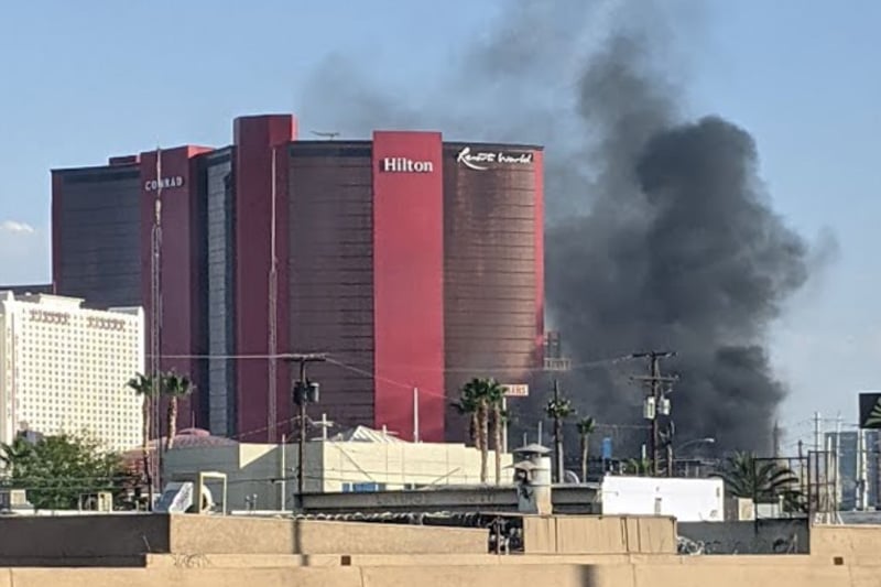 Resorts World smoke