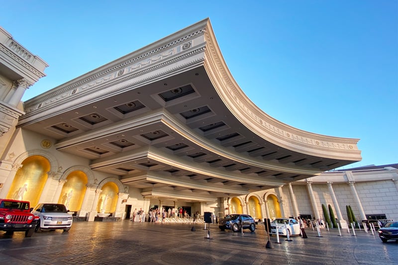 Las Vegas: Caesars Palace Casino, Casino Entrance @ Caesars…