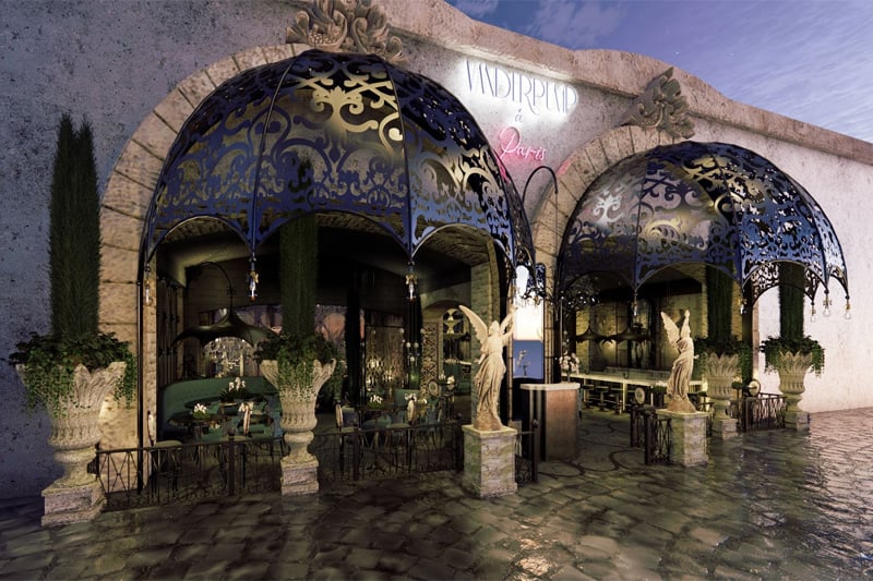 Vanderpump Paris lounge