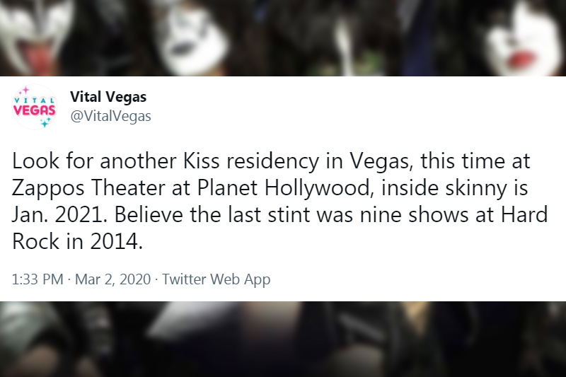 Kiss residency