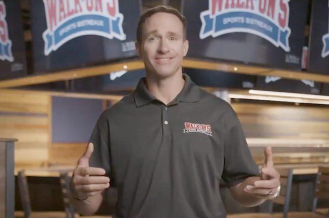 Drew Brees and Harrah’s Confirm Walk-On’s Scoop