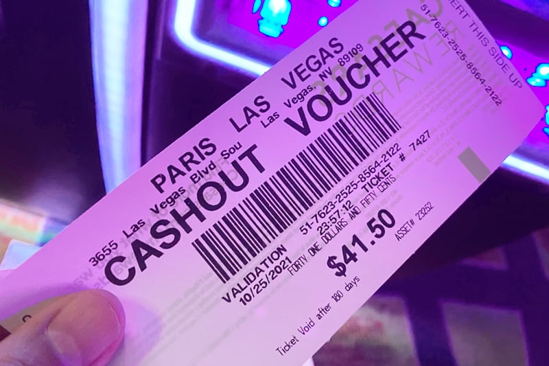 can i cash a casino voucher anywhere?