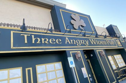 Three Angry Wives Pub Closes Out West