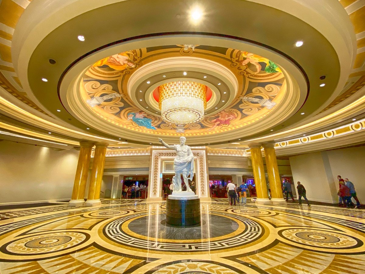 Caesars Palace Unveils Sexy New Entrance