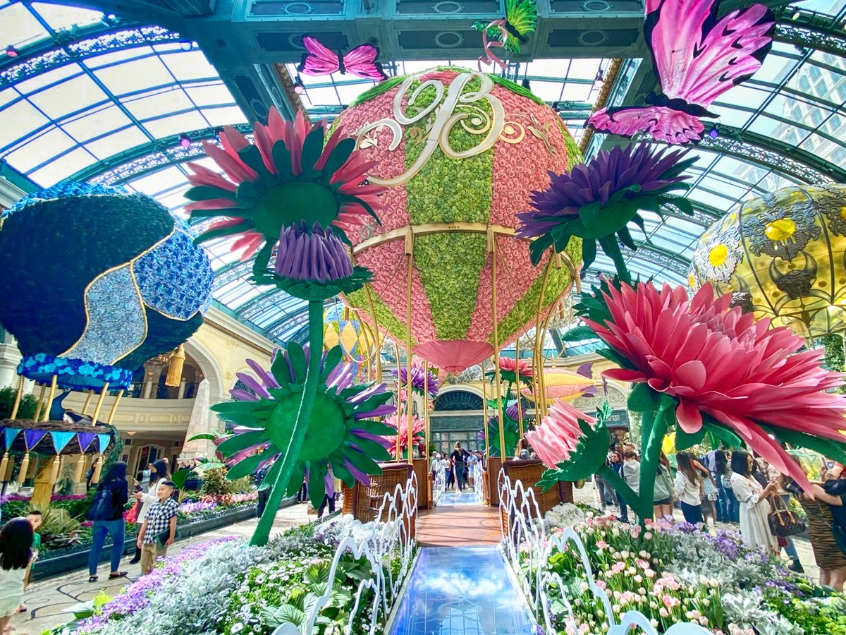 Bellagio Conservatory Spring 2025
