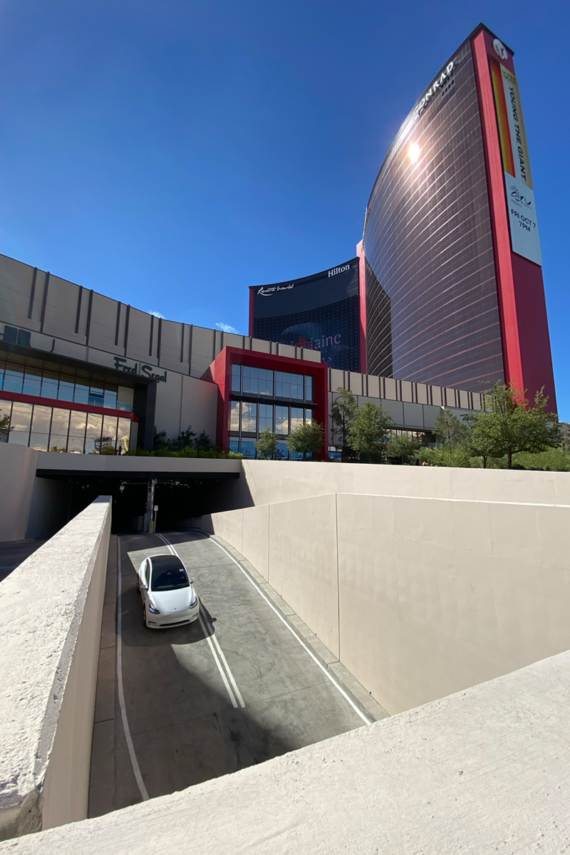 Going Inside The Boring Co tunnel at Resorts World Las Vega