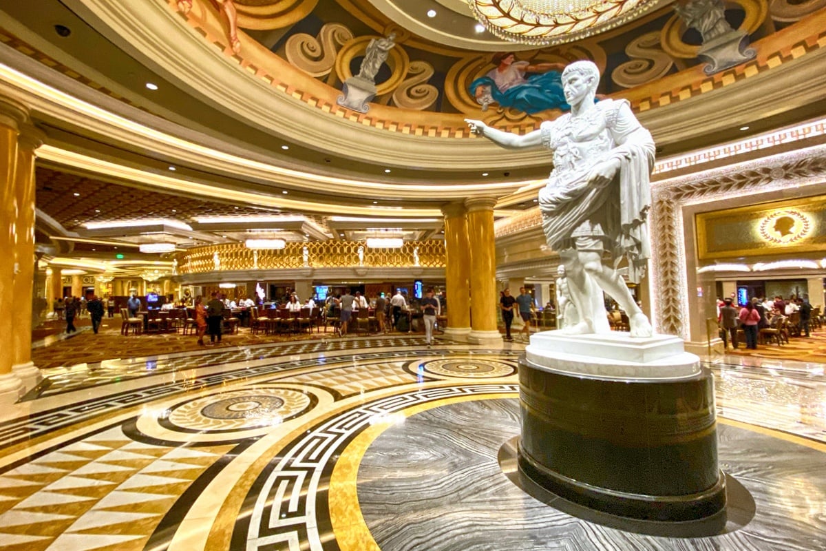 caesars palace inside