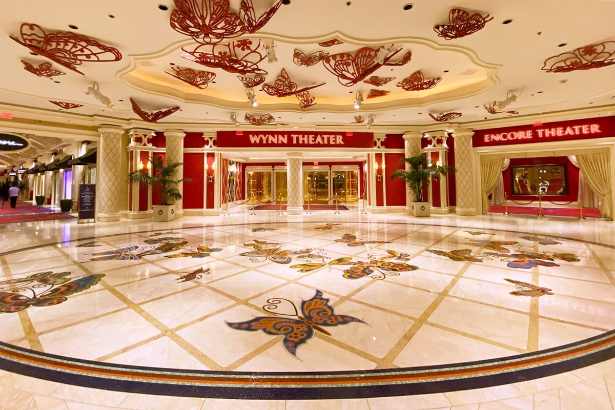 Butterfly carpet in casino at Encore, Las Vegas - Picture of Encore At Wynn Las  Vegas - Tripadvisor