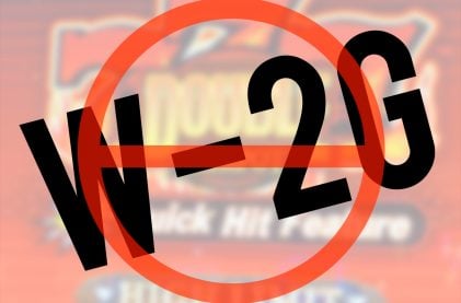 New Slot Machine Helps Players Avoid W-2G Tax Form Headaches