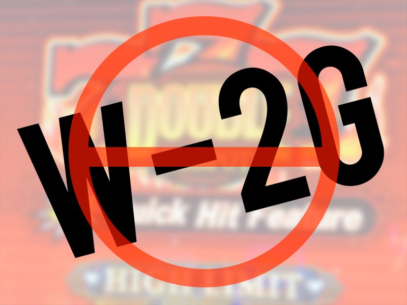 New Slot Machine Helps Players Avoid W2G Tax Form Headaches Vital Vegas