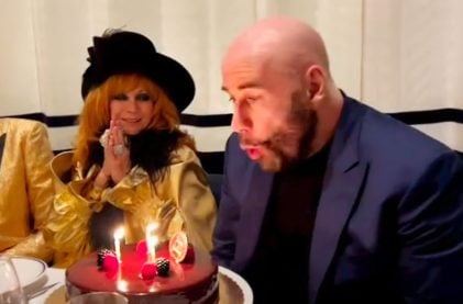 Here’s What John Travolta Did in Las Vegas to Celebrate His 69th Birthday