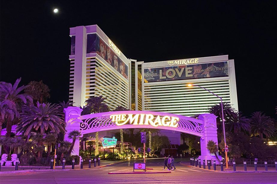 Mirage Dubbed “Luckiest Casino” on The Strip