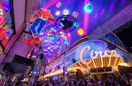 Fremont Street’s Iconic Vegas Vic Gets Love at Last