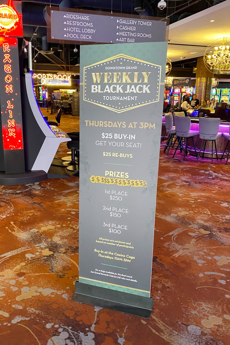 Downtown Grand Offers Cheap Eats, Low Minimums and Roulette Birthday