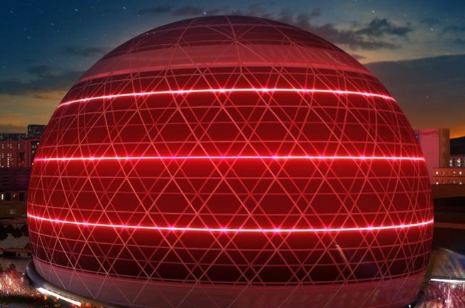 Sphere at Venetian to Debut Exterior Screen on July 4