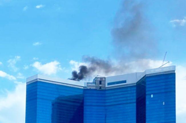 Fontainebleau Catches on Fire a Smidge, Plus Construction Progress Pics