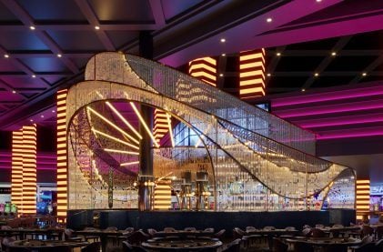 Planet Hollywood Drops Sexy Renderings of New Glass Bar