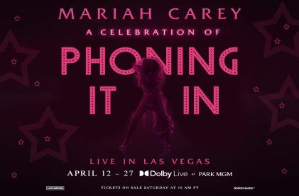 Everyone Gets Amnesia, Mariah Carey Announces New Vegas Residency