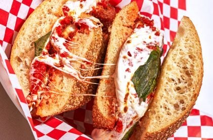 Aria’s Food Hall is Getting Parm Famous Italian
