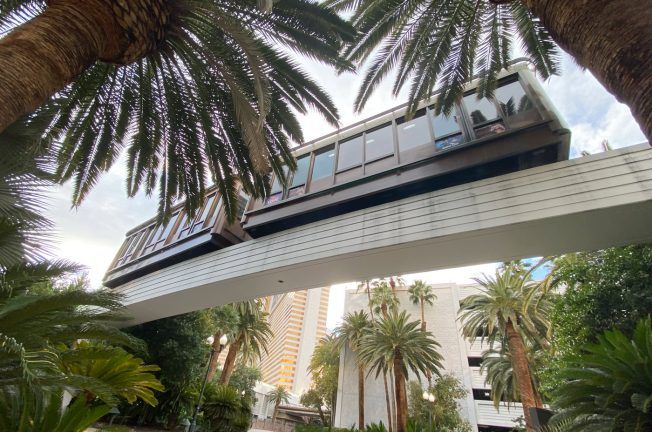 Old-Timey Tram Between Mirage and Treasure Island Closes