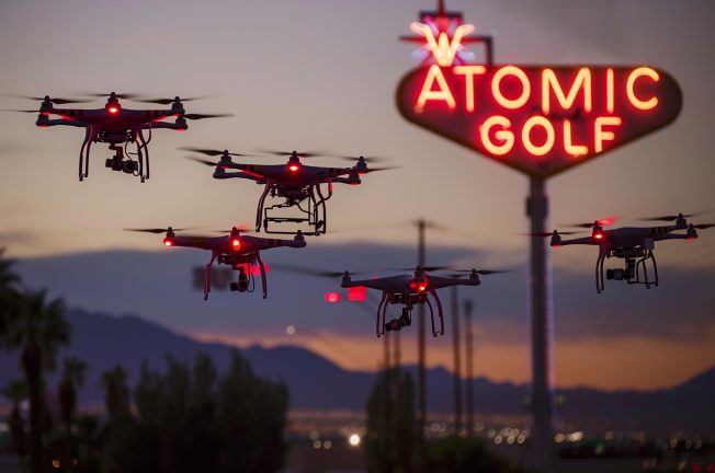 Atomic Golf Set to Launch First Resident Drone Show in Las Vegas