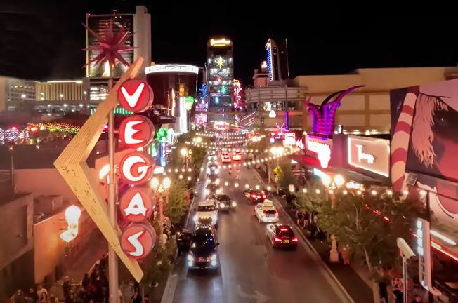 Impossible Drone Video Highlights Fremont East Venues