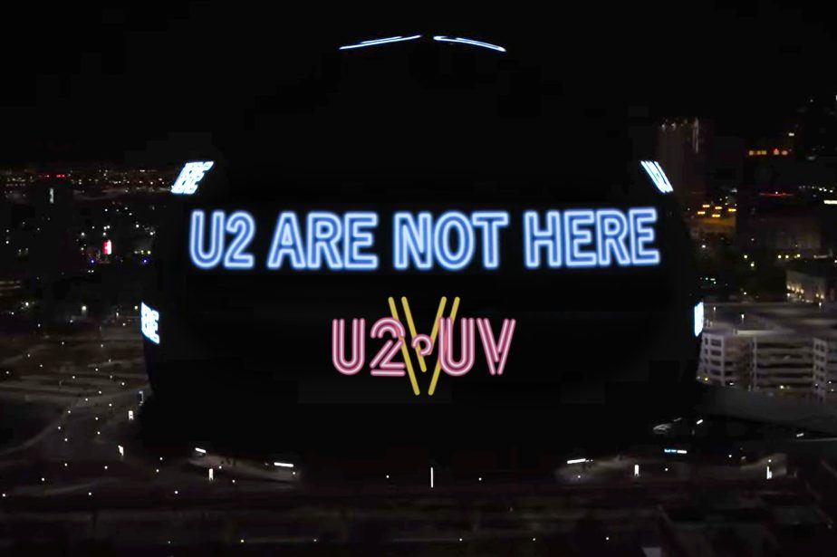 Confirmed: Sphere Las Vegas at Venetian to Feature “V-U2” Concert Film