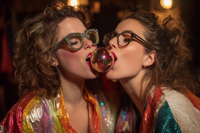 Diner Ross Shares Menus, Part of “DiscoShow” at Linq